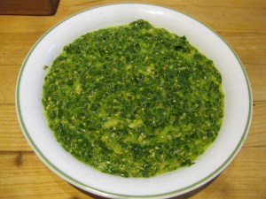 Creamy Crunchy Pesto